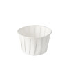 2000 Dressingbecher, Papier "pure" rund 90 ml Ø 6,6 cm · 4,2 cm weiss