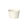 2000 Dressingbecher, Papier "pure" rund 90 ml Ø 6,6 cm · 4,2 cm weiss