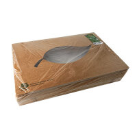 40 Transport- und Catering-Kartons, Pappe "pure" 8 cm x 55,7 cm x 37,6 cm braun "100% Fair"